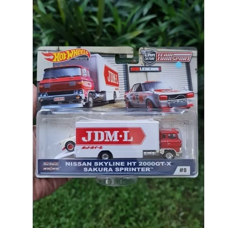 Hot wheels Team Transport Nissan Skyline HT 2000GTX