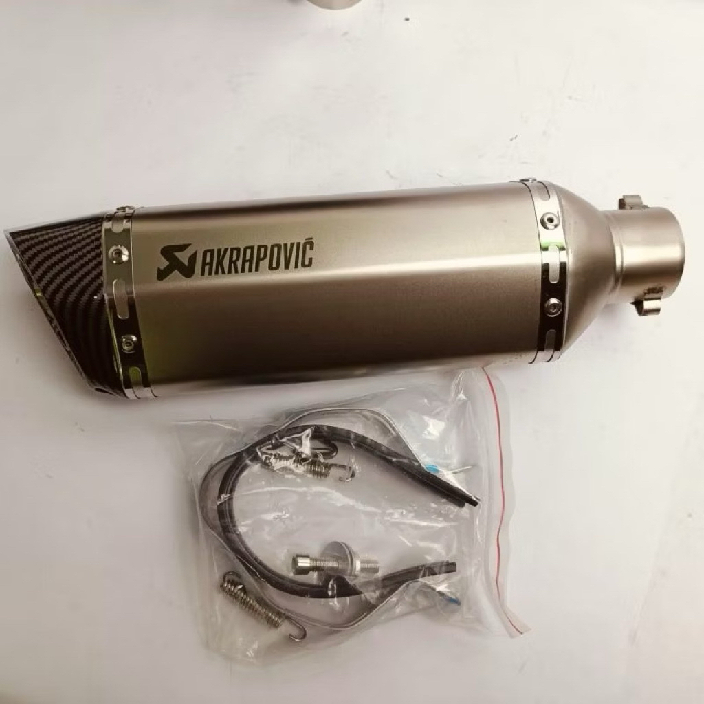 Knalpot Akrapovic Hexa Import taiwan Universal Knalpot import akrapovic hexa