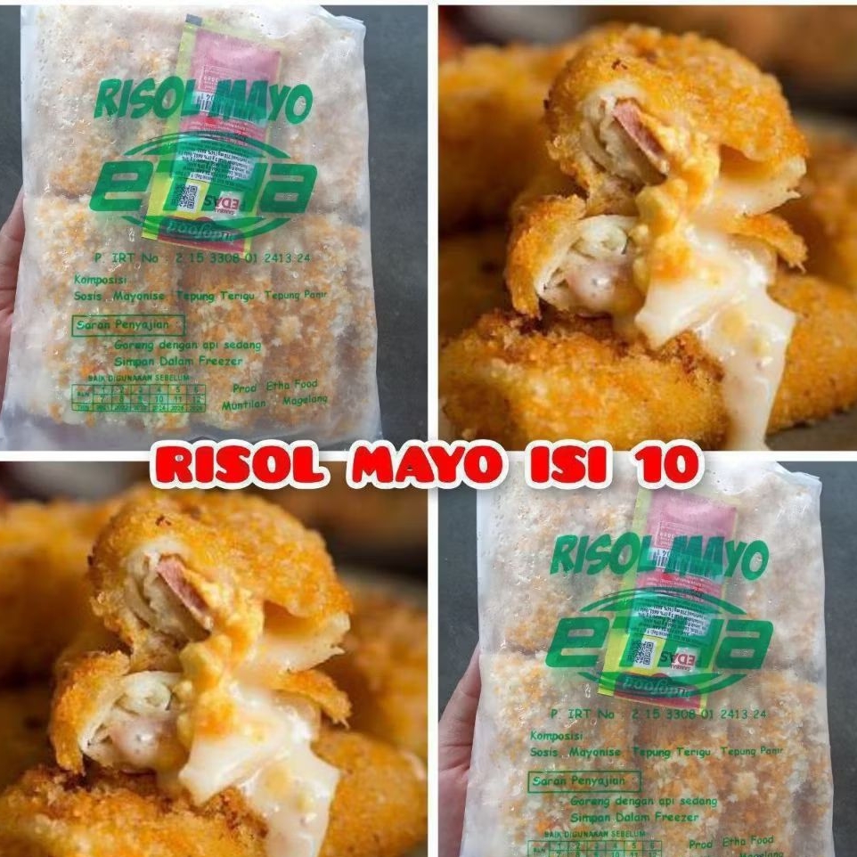 

Risol Mayo Isi 10 Etha