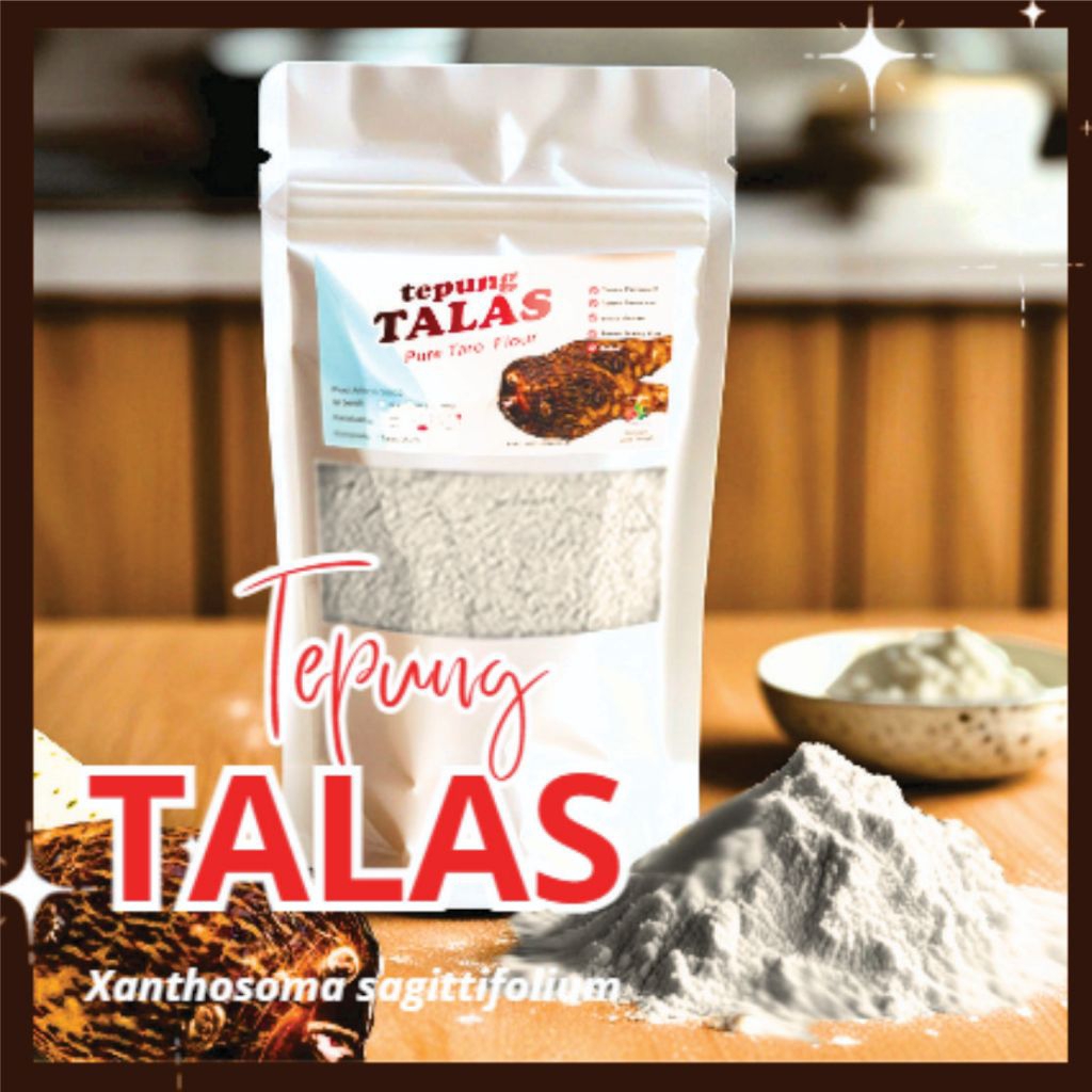 

tepung talas/tepung talas mbote/tepung enthik. 500 gr