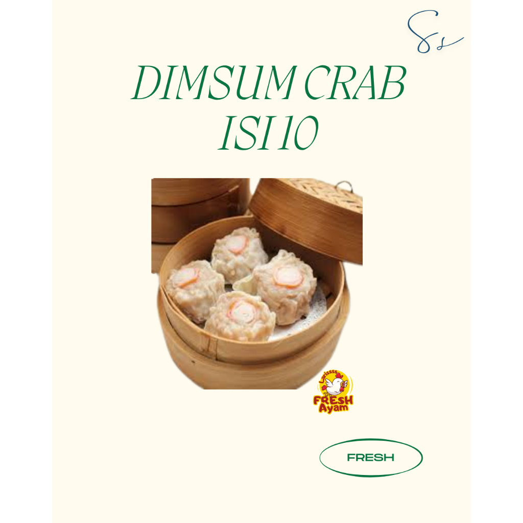 

DIMSUM CRAB ISI 10 PCS