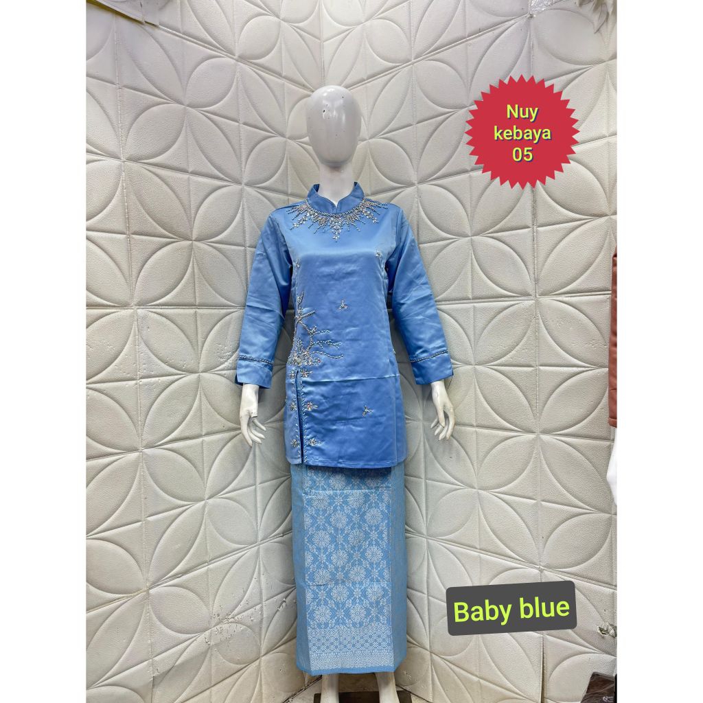 kebaya kurung melayu modrem/ kebaya kurung hijad malaysia/kebaya kurung payet melayu/kebaya melayu t