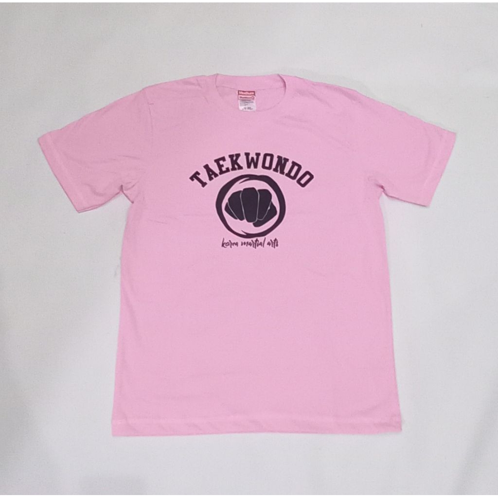 KAOS TAEKWONDO korea martialart  pink  ANAK dan dewasa