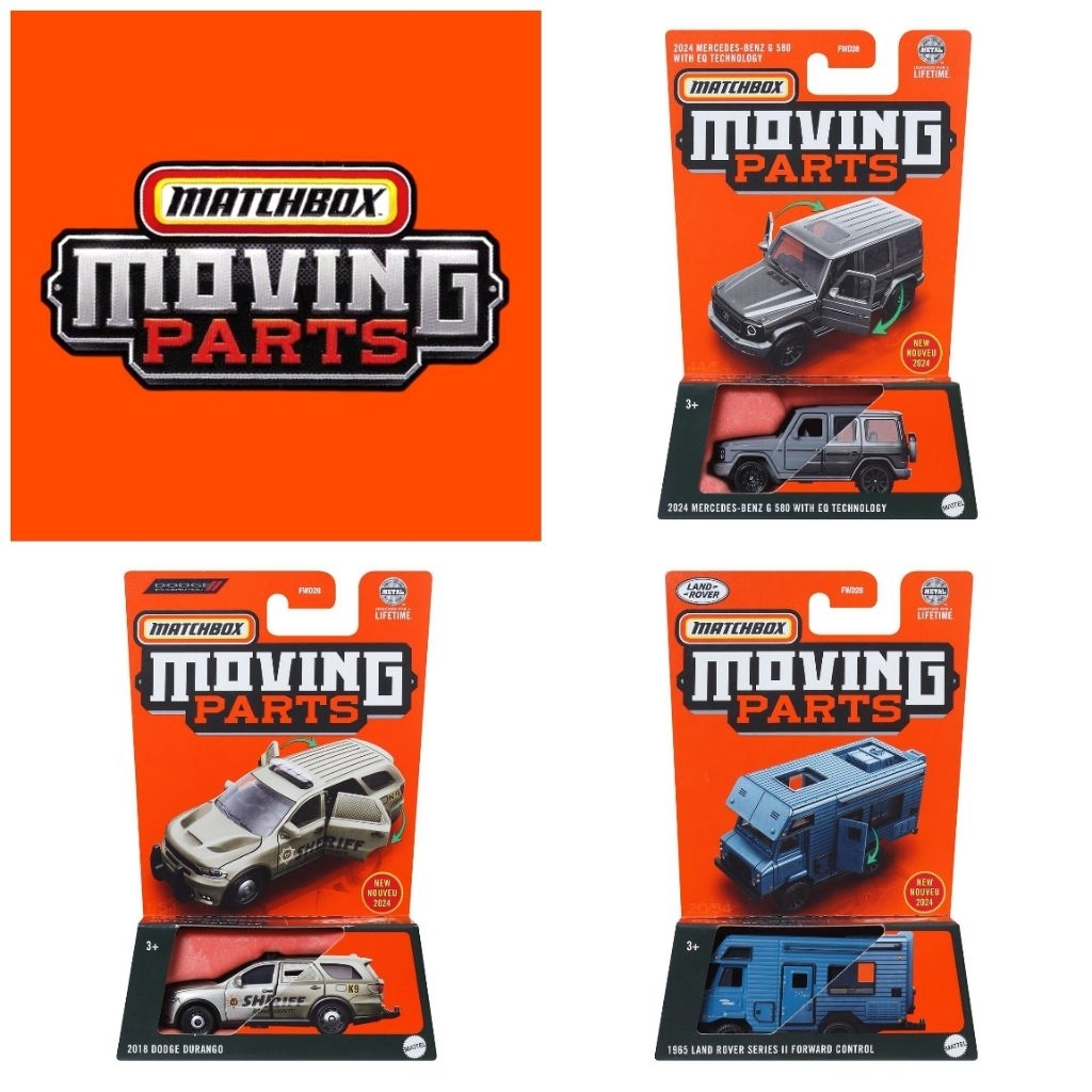 Matchbox Moving Parts