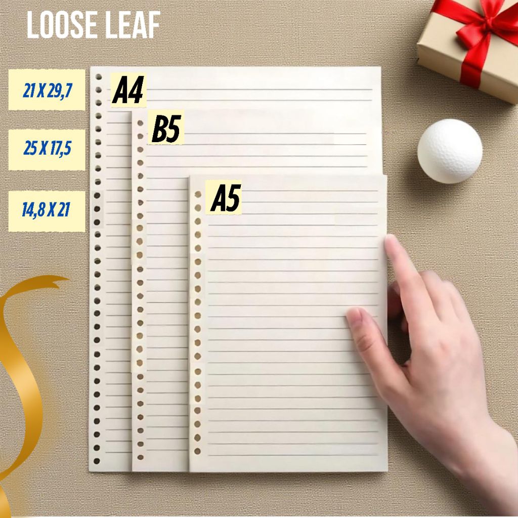 

(REFIL ISI 25 LEMBAR) KERTAS ISI ULANG BUKU SPIRAL / ISI ULANG NOTEBOOK BUKU TULIS