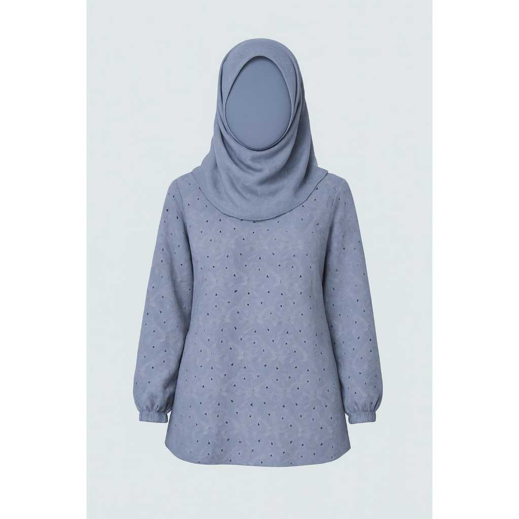 KAIN KATUN BOLONG BORRER PREMIUM 0.5 METER ( BAHAN TUNIK SET ) D#999381 - ARSYTEXTILE