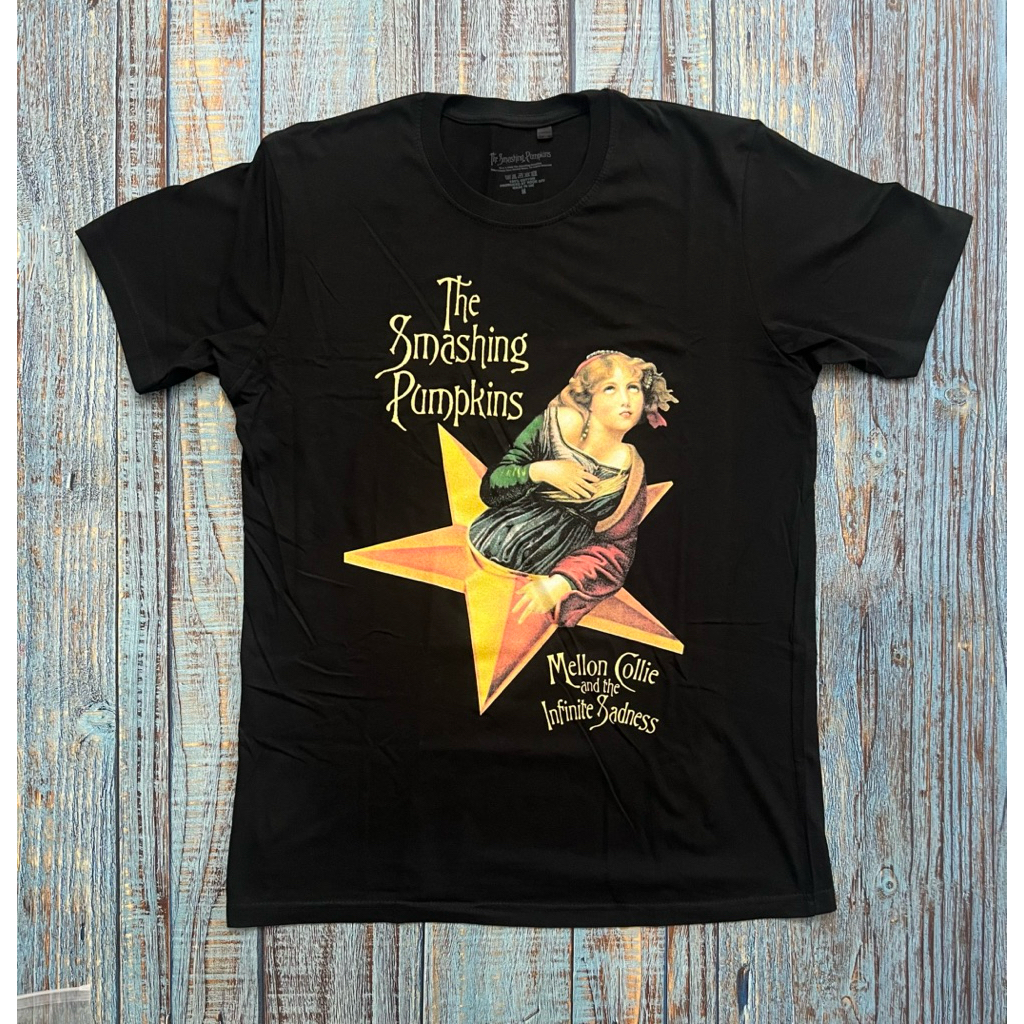 [ORI] Kaos T-Shirt Band The Smashing Pumpkins - Mellon Collie Official Merchandise Kaos Pria