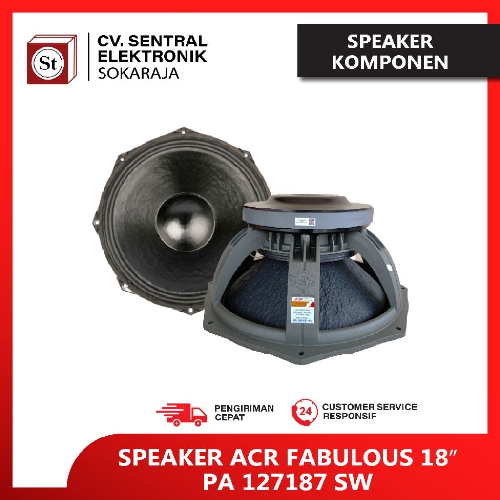 SPEAKER ACR FABULOUS PA 127187 SW
