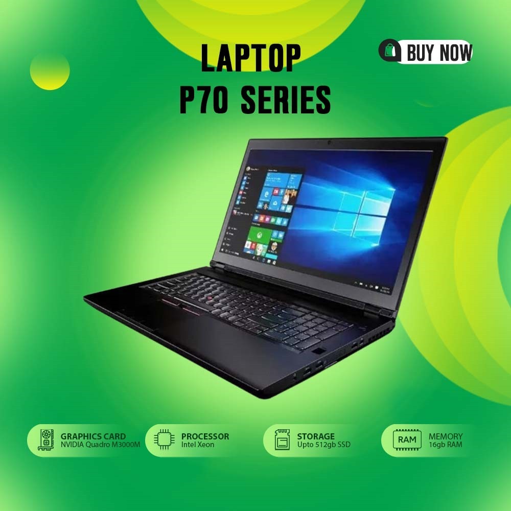 LAPTOP P70 SERIES INTEL XEON RAM 16gb SSD 256gb