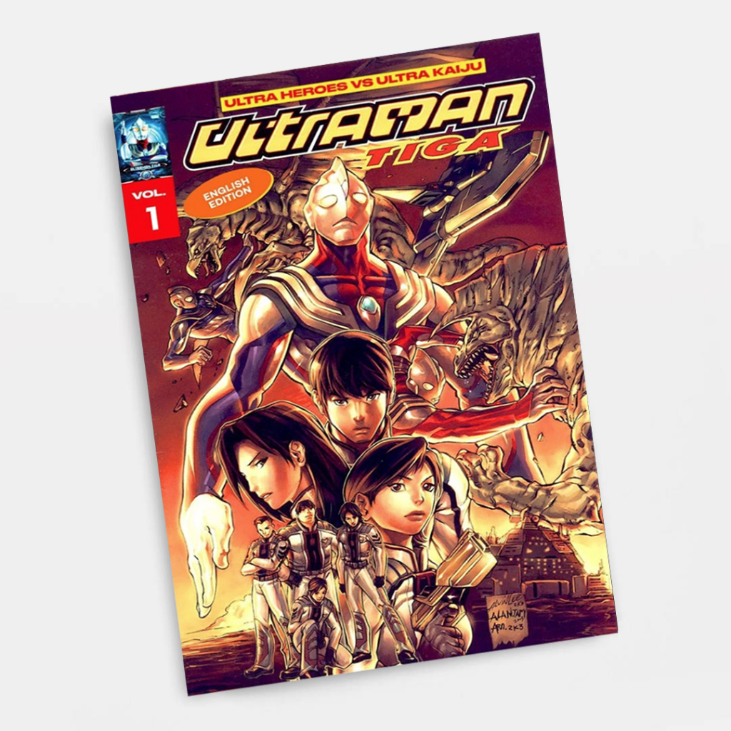 Komik Ultraman Tiga - buku comic seri aksi superhero ultra heroes