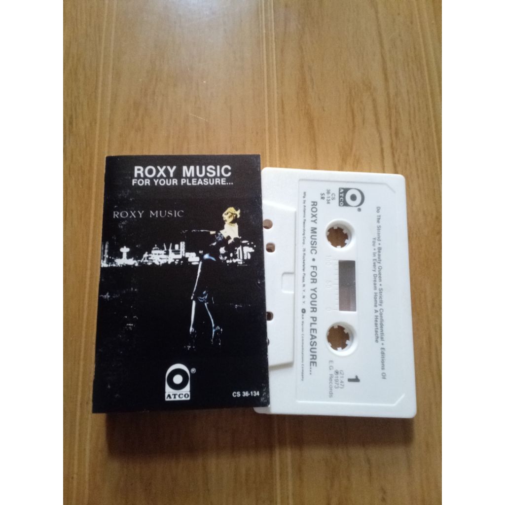 kaset pita roxy music - for your pleasure