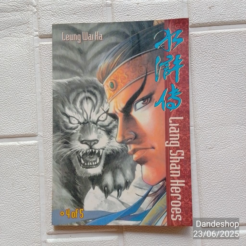 Liang Shan Heroes by Leung Wai Ka - Komik Original Bekas Cabutan