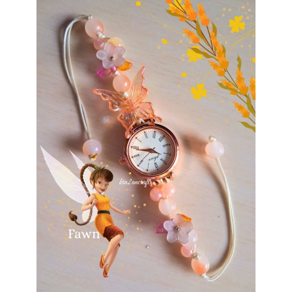 jam tali serut jam fairy jam manik kupu jam estetik