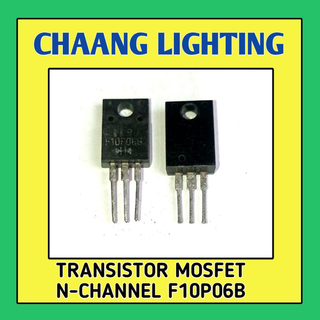 TRANSISTOR MOSFET N-CHANNEL 500V 8A TO-220 F10P06B