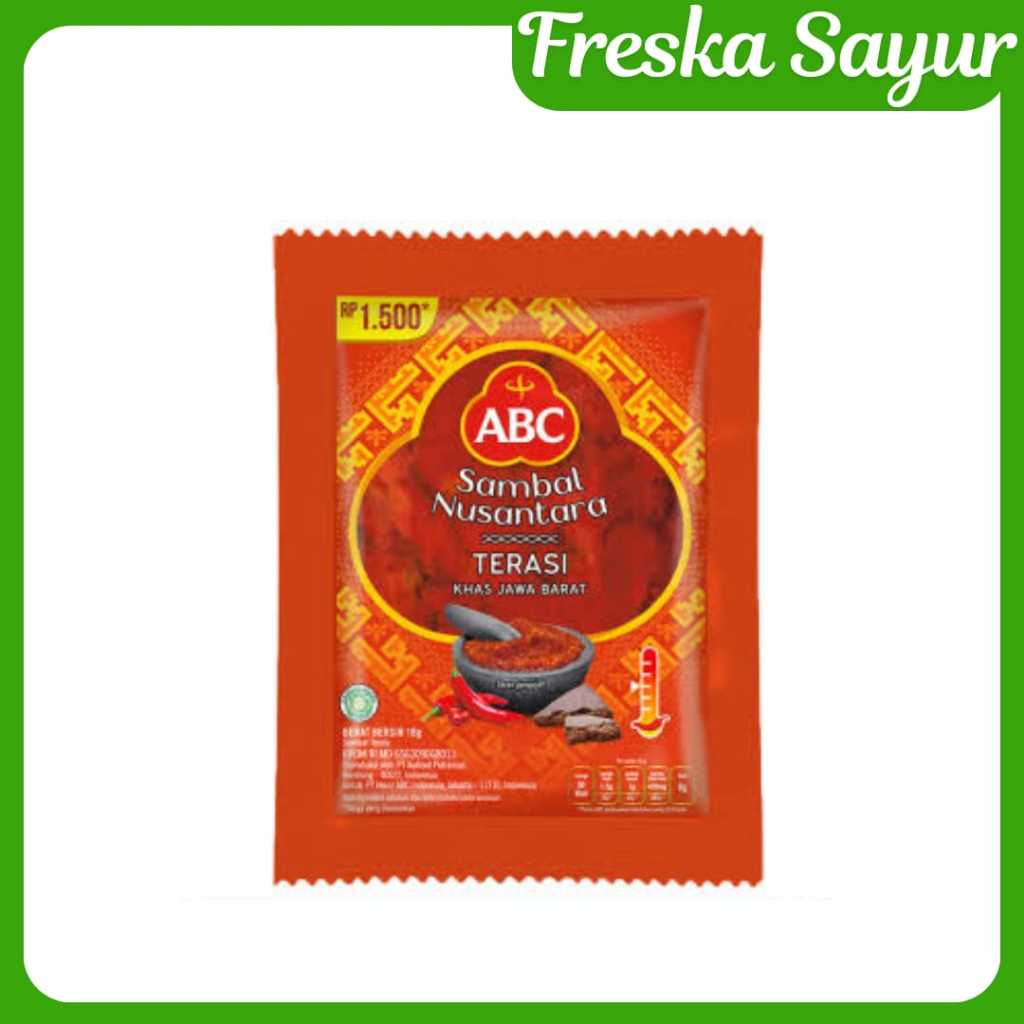 

Sambal Terasi ABC 18 gr