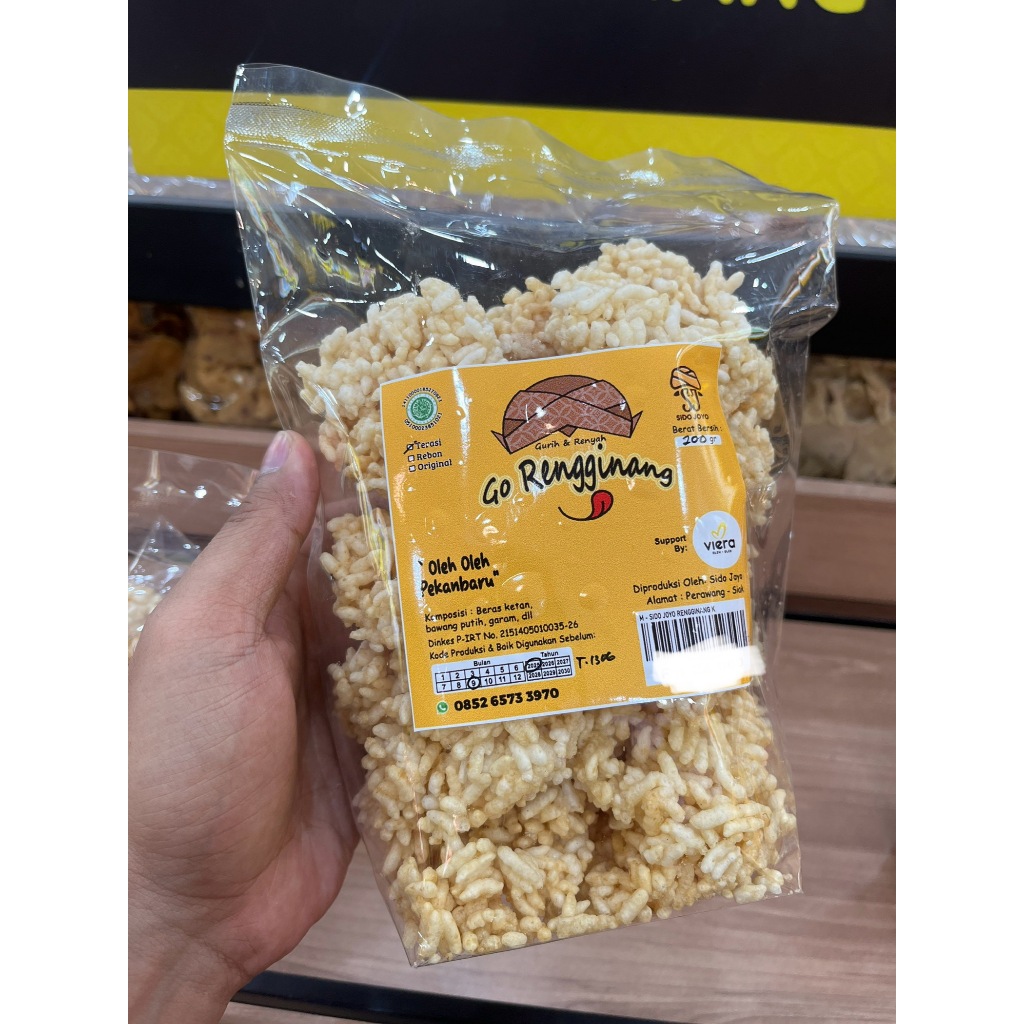 

Rengginang GO - Viera Oleh Oleh Pekanbaru