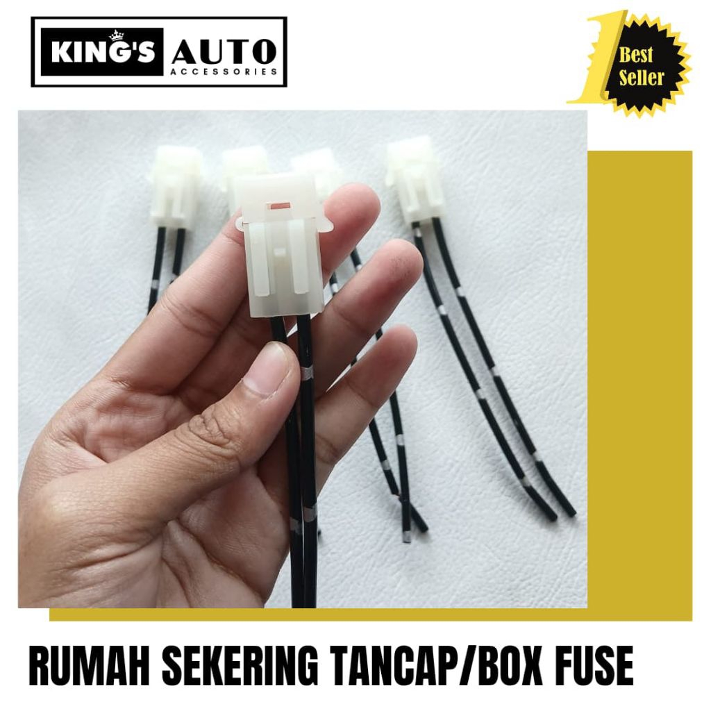 Rumah Sekring Box Sekring Fuse Box Putih