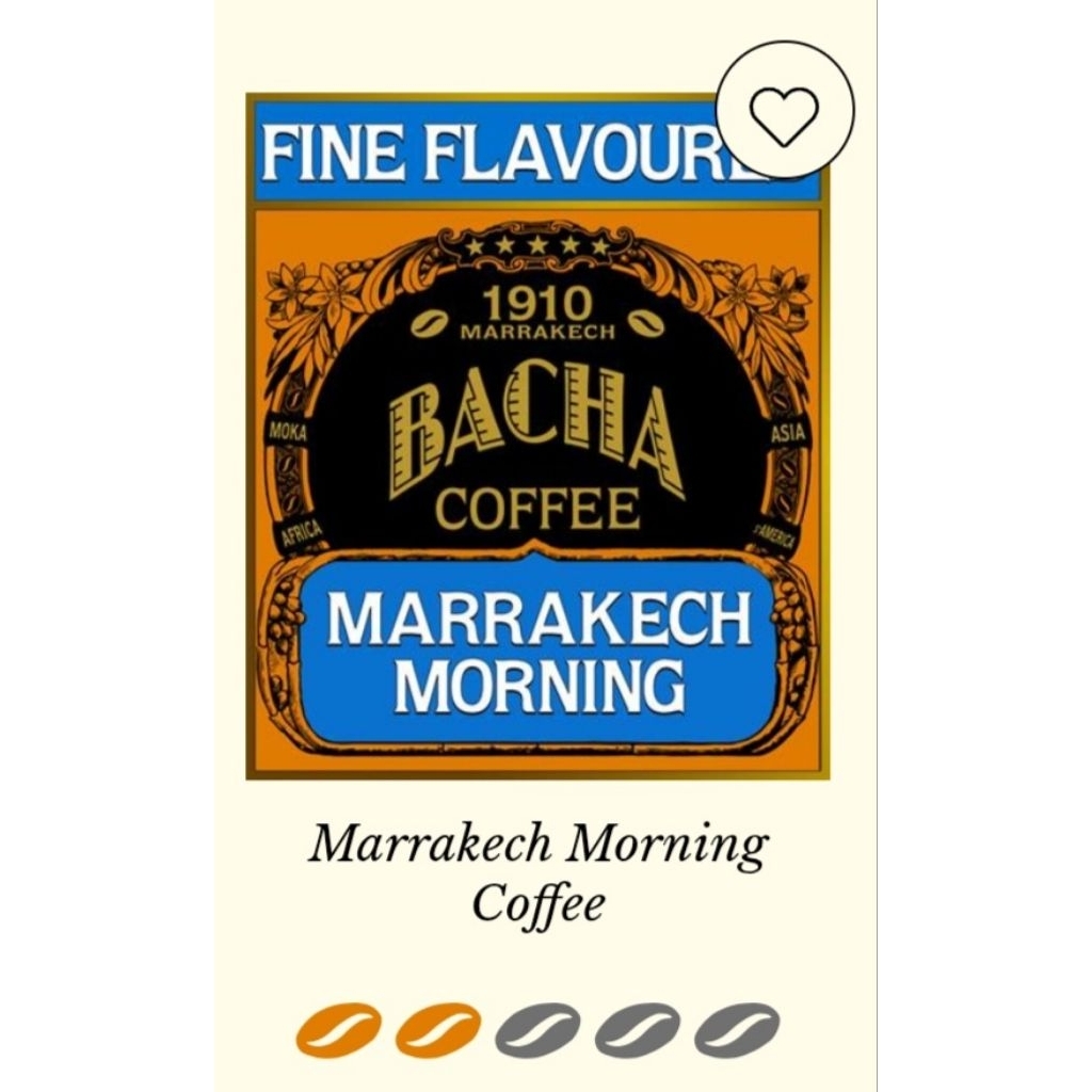 

BACHA COFFEE ~Marrakech Morning Coffee (1 Coffee Bag)