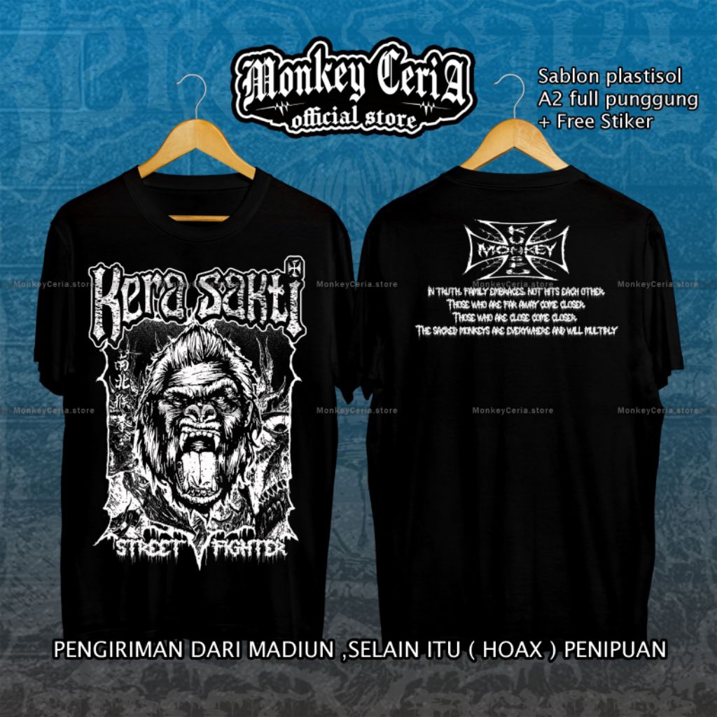 KAOS KERA SAKTI / IKSPI KERA SAKTI / FIGHTER / PENCAK SILAT / MC73