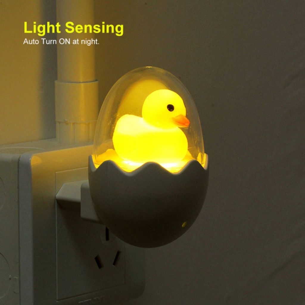 LAMPU BEBEK CANGKANG TELUR/LAMPU BEBEK SENSOR CANGKANG/LAMPU TIDUT SENSOR LED BEBEK