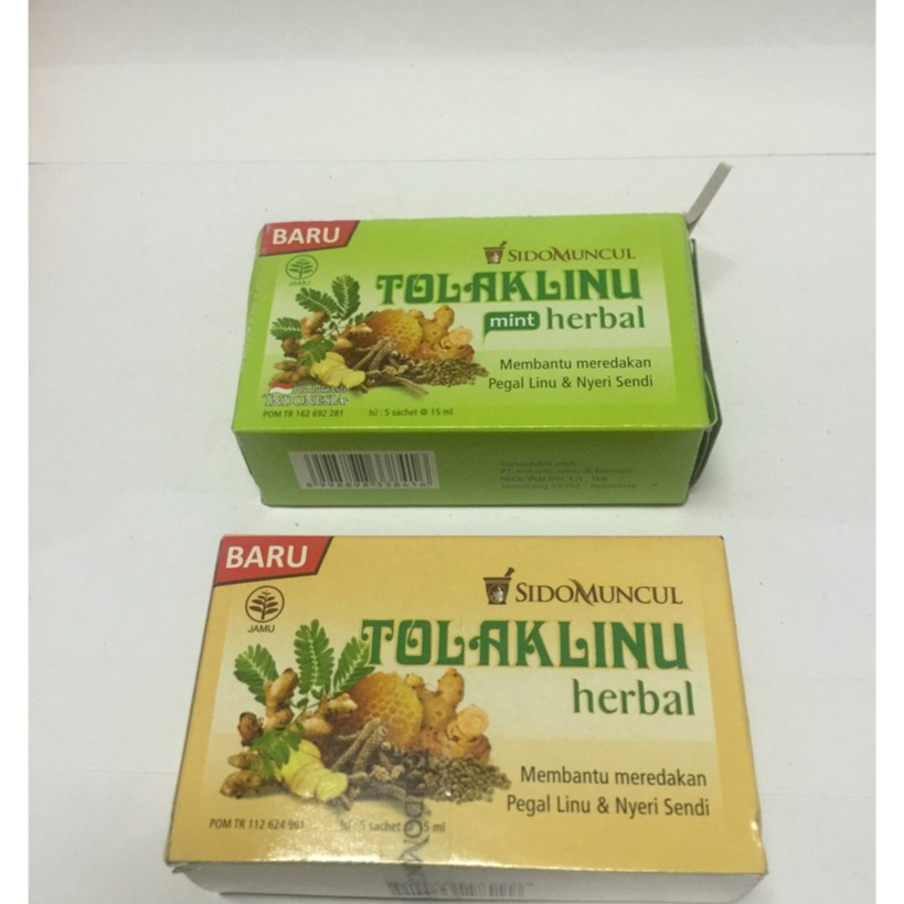 TOLAK ANGIN TOLAK LINU HERBAL SIDOMUNCUL TOLAK LINU 1 KOTAK