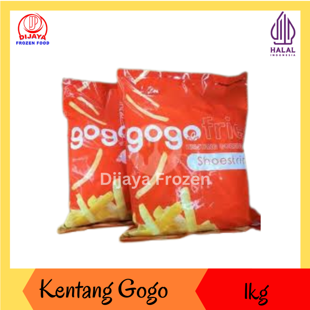 

Gogo Kentang Goreng - Kentang Goreng Frozen 1 Kg