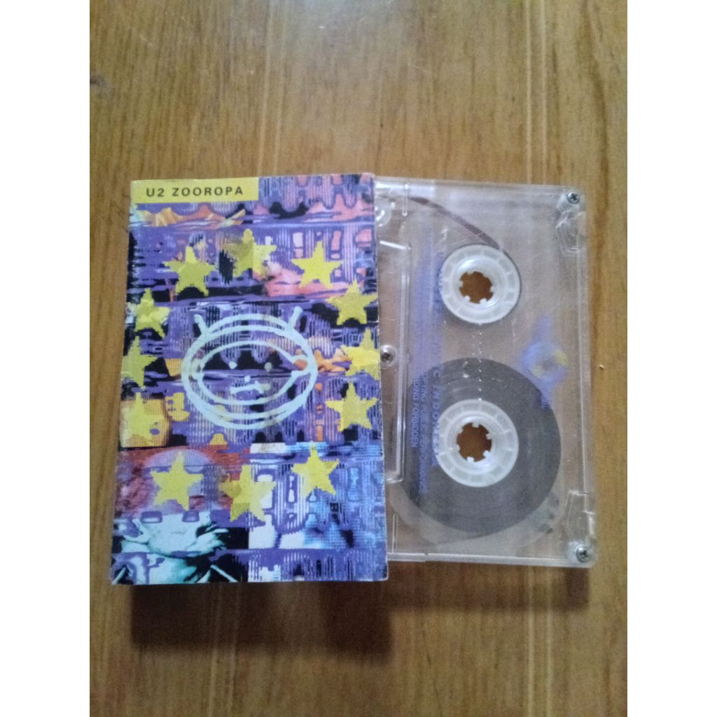 kaset pita u2 - zooropa