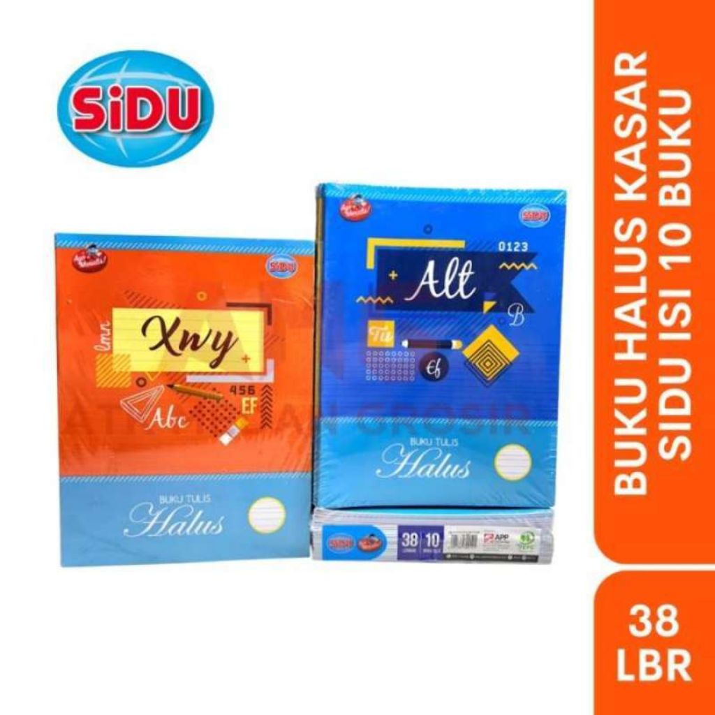 

Buku Tulis Halus Kasar Sidu 38 Lembar