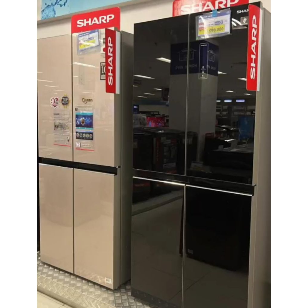 kulkas sharp 4 pintu side by side garansi resmi