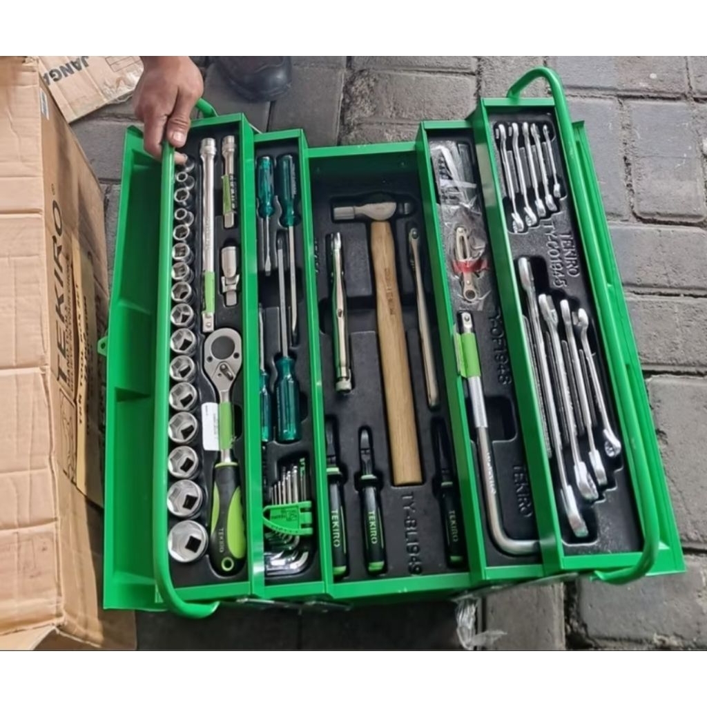 Tekiro Mekanik Tool Set 72 Pcs / Tools Box Set 72 Pcs