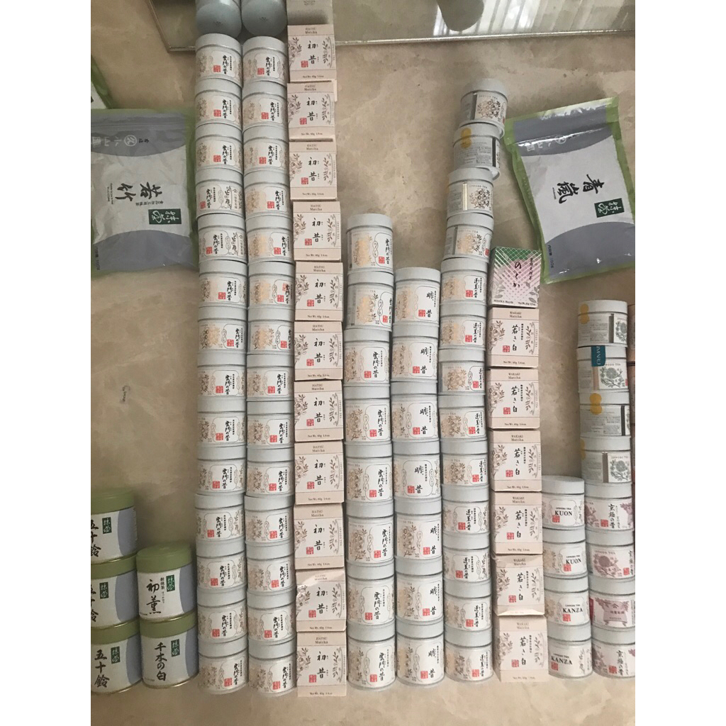 

ippodo matcha tea handcarry japan greentea ummon kitano kyougoku limited kanza kuon uji kyoto sayaka no mukashi horai shoin ikuyo wakaki nodoka spring hatsu