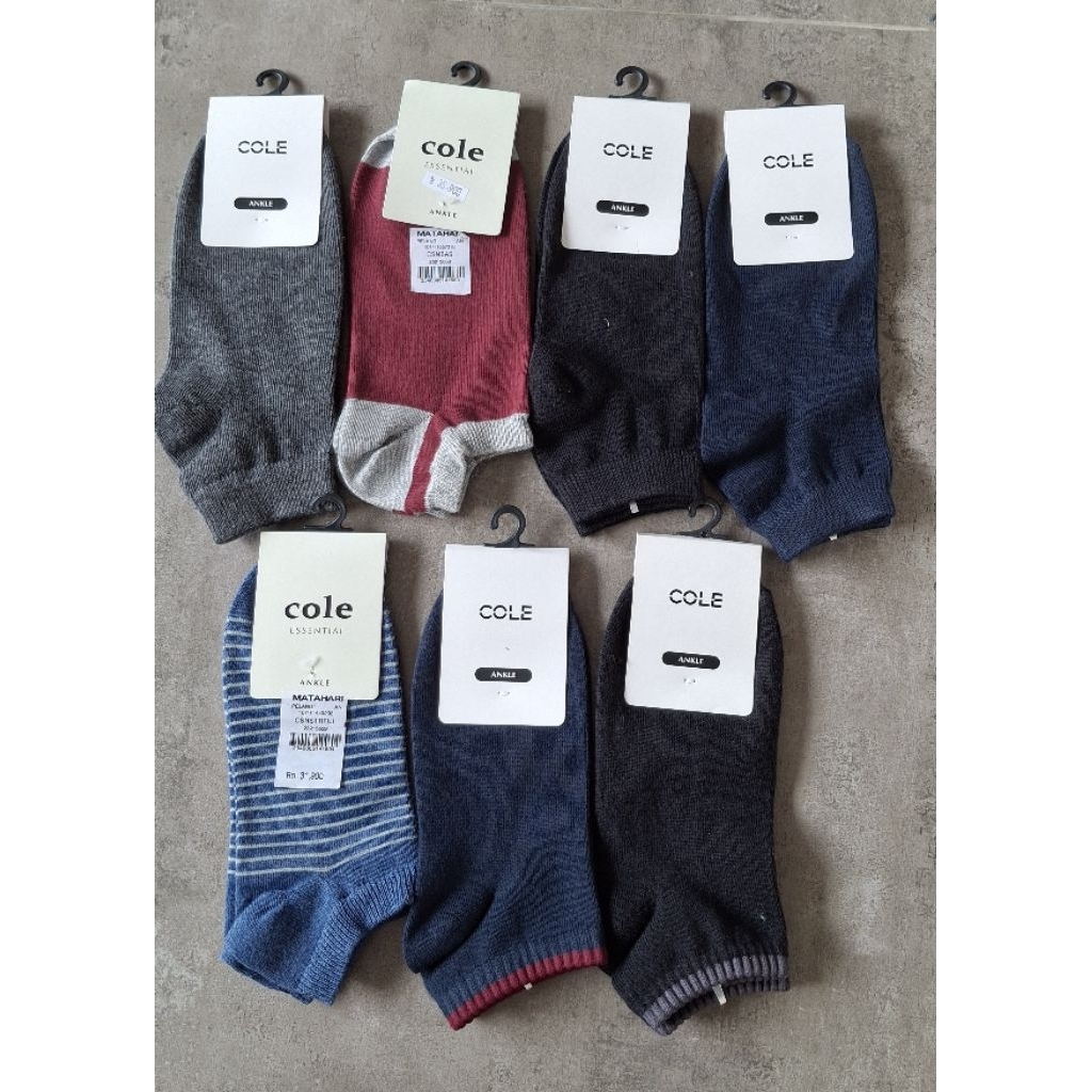 kaos kaki pendek cole