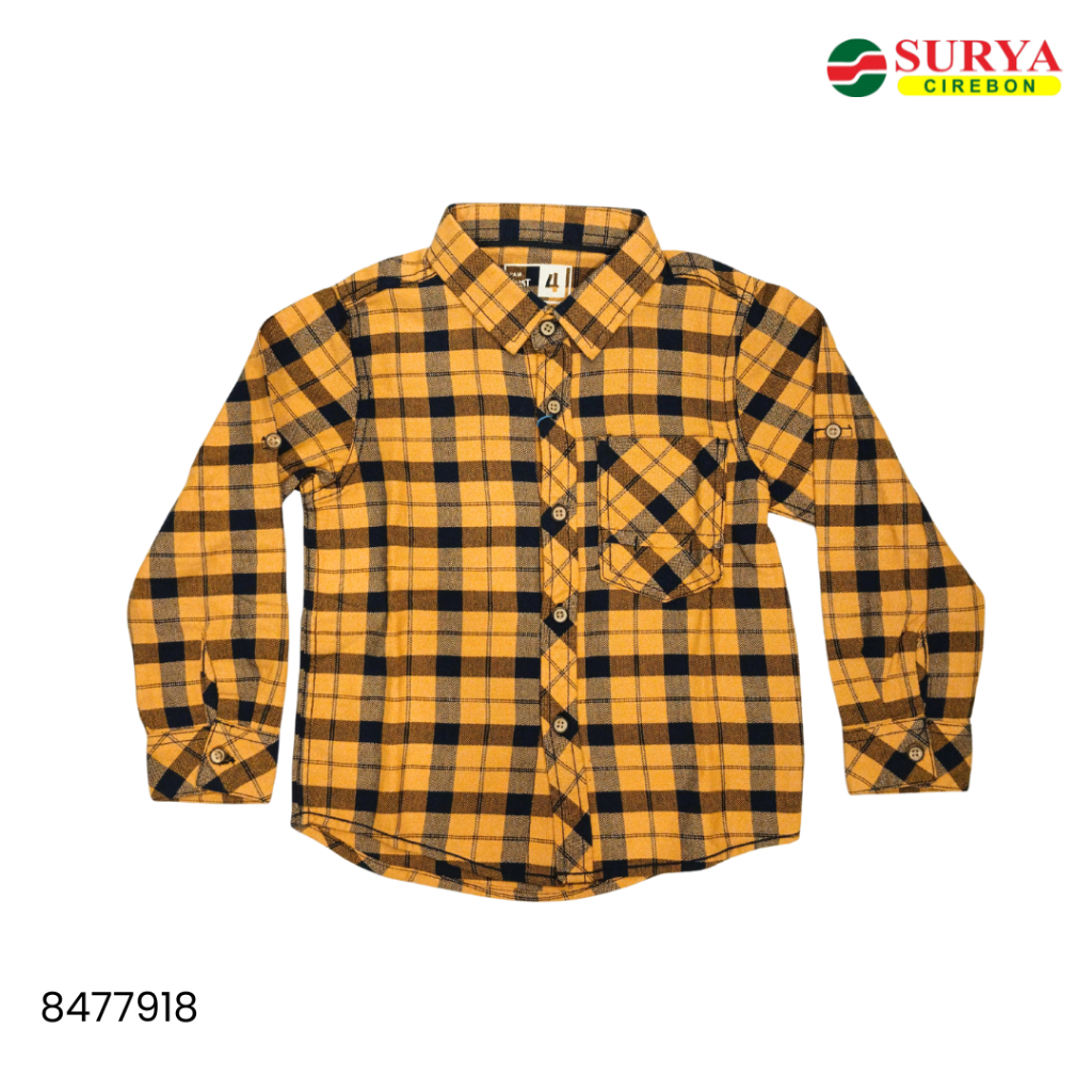 TWIST KIDS Kemeja Lengan Panjang Anak Laki-laki