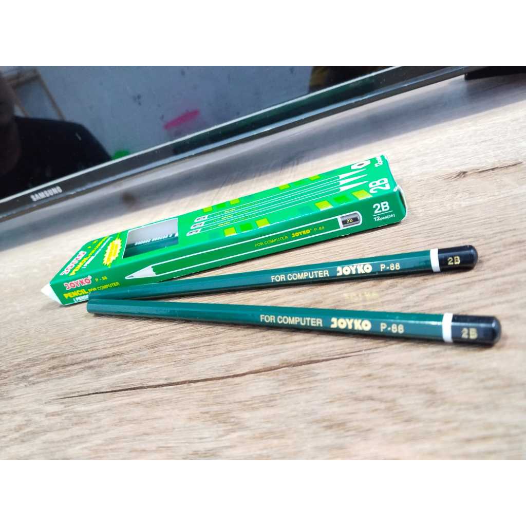 

Pensil 2B Joyko P-88 Hijau (12 Pcs)