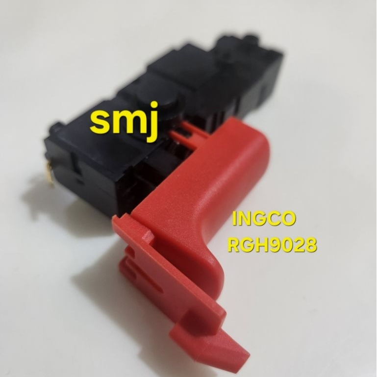 sakelar mesin bor rotary hammer INGCO RGH9028 switch ingco rgh9028 pencetan mesin bor saklar bor bet