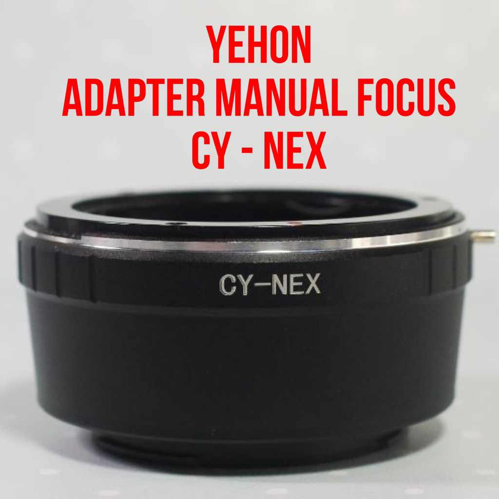 YEHON  Lens Adapter  | CY C/Y G - NEX | Lensa Contax Yashica Lenses to Body Camera Sony NEX E Mount 