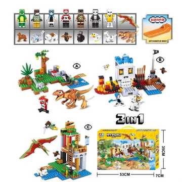 Brick Block MyWorld -Mainan Minecraft