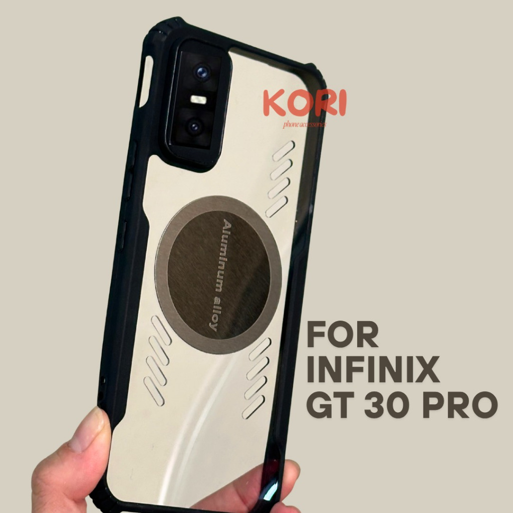 Case INFINIX GT 30 30 PRO 20 PRO Air Vent Cooling Fan Premium Magsafe Gaming Soft Case HP