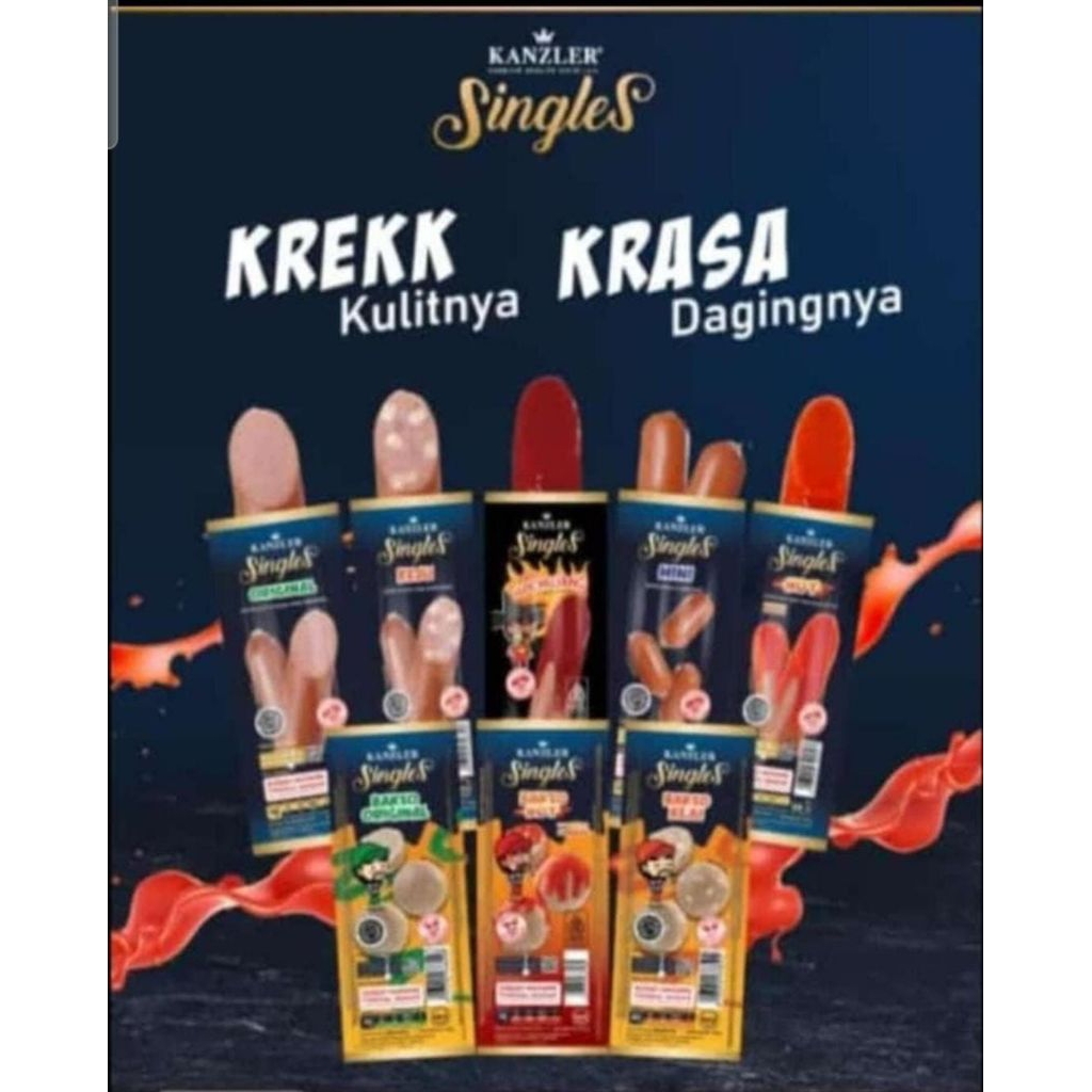 

SOSIS KANZLER & BASO KANZLER 120gr UKURAN LEBIH BESAR