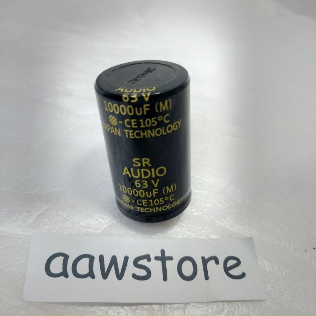 Elco SR Audio 10000 uF 63v Kapasitor Elko 10000uF 63 volt