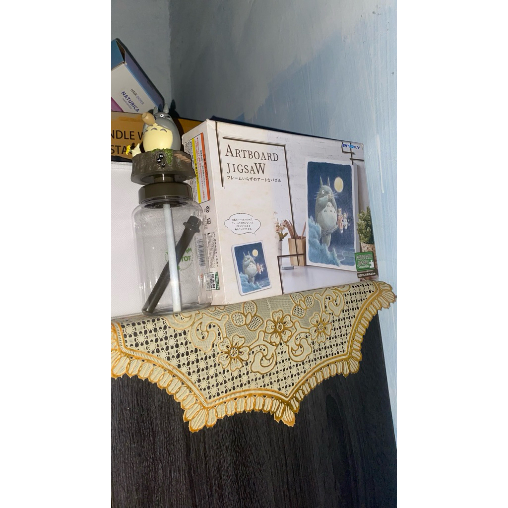 [PRELOVED] GHIBLI BUNDLING 🇯🇵 - Humidifier Totoro + Puzzle Artjigsaw  366 Totoro Tiup