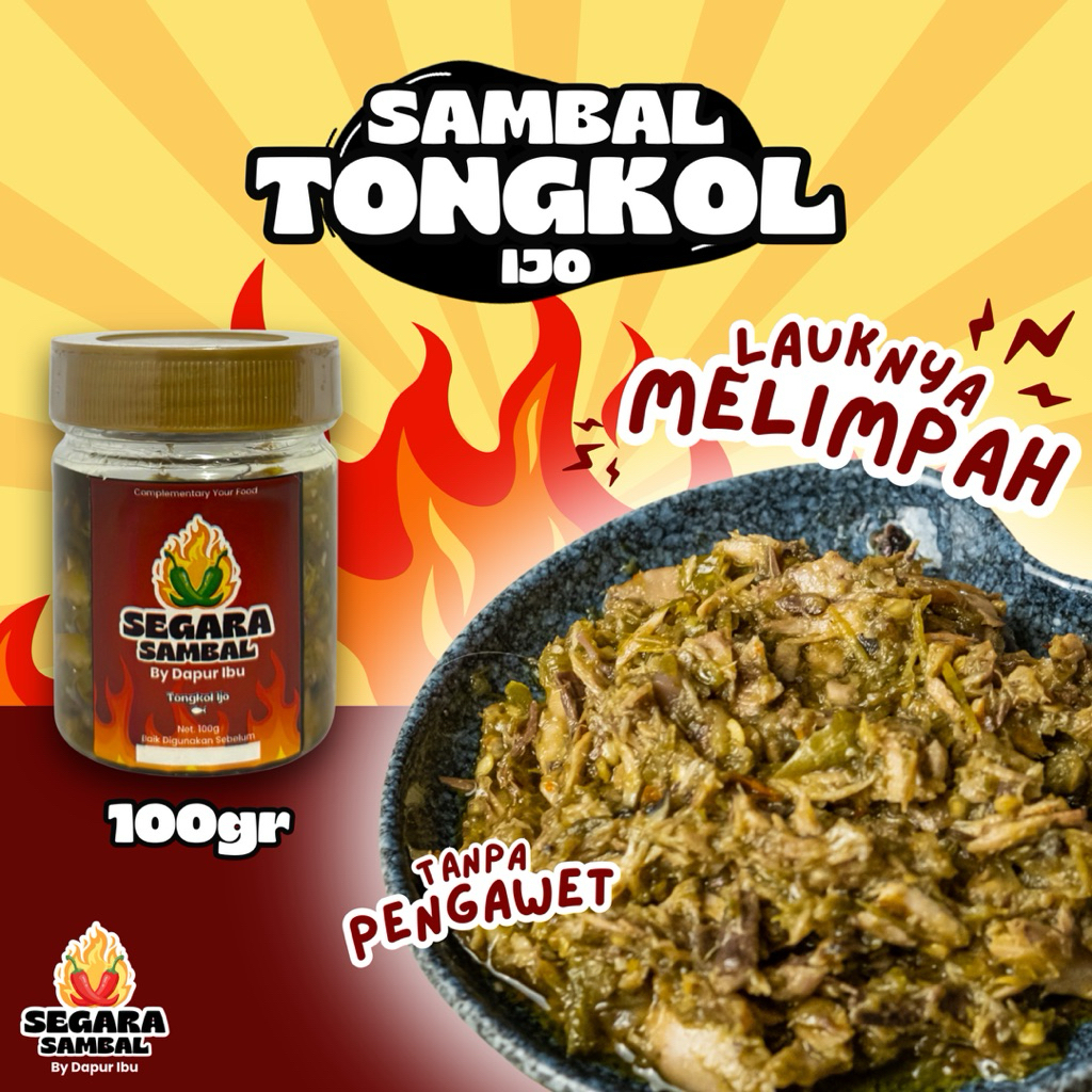 

Segara Sambal-Sambal Tongkol Ijo-Sambal Kemasan-Makanan Siap Saji