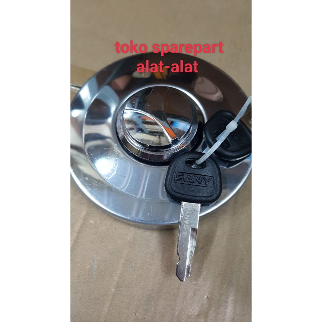tutup tangki solar Sany SY75 SY55 sparepart sany