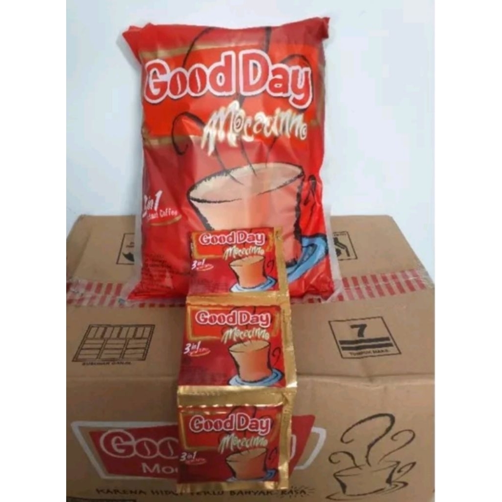 

good day mocaccinon 1 dus isi 120 saset