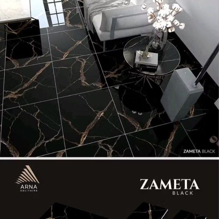 Granit Lantai 60x60 Zameta Black