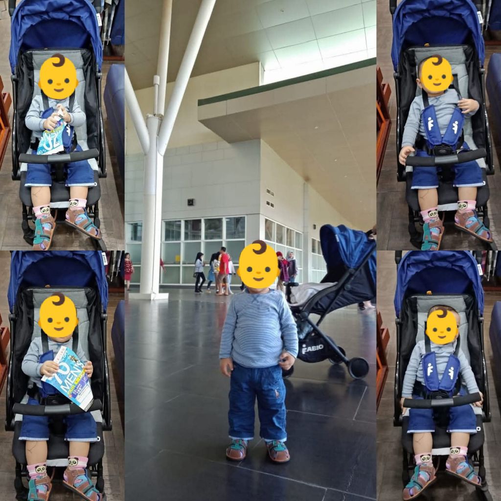 Travelo Stroller FABIO Cabin Size Preloved