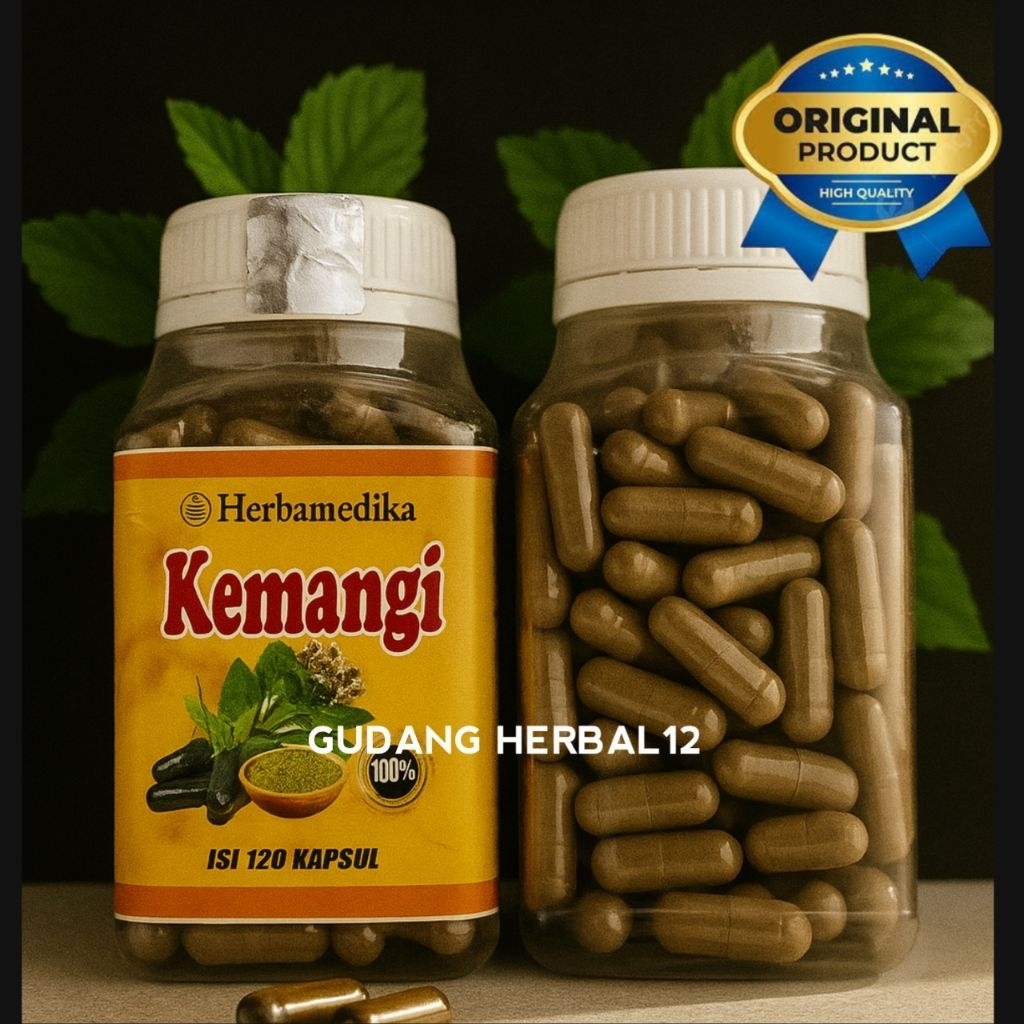 Kapsul Kemangi Herbamedika ( isi 120 kapsul )