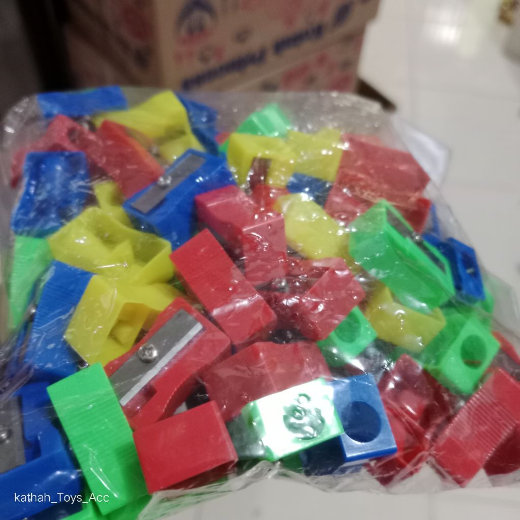 

100pcs serutan pensil roti/bulat