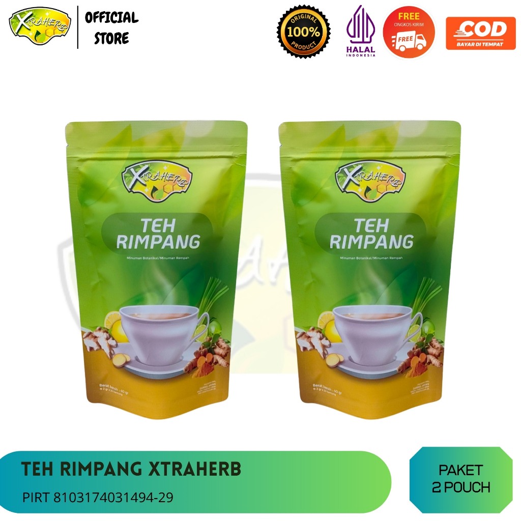 

Xtraherb Teh Rimpang - Paket 2 Teh Celup Menurunkan Berat Badan
