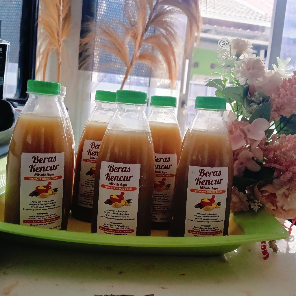 

JAMU BERAS KENCUR MBAK AYU @350ML